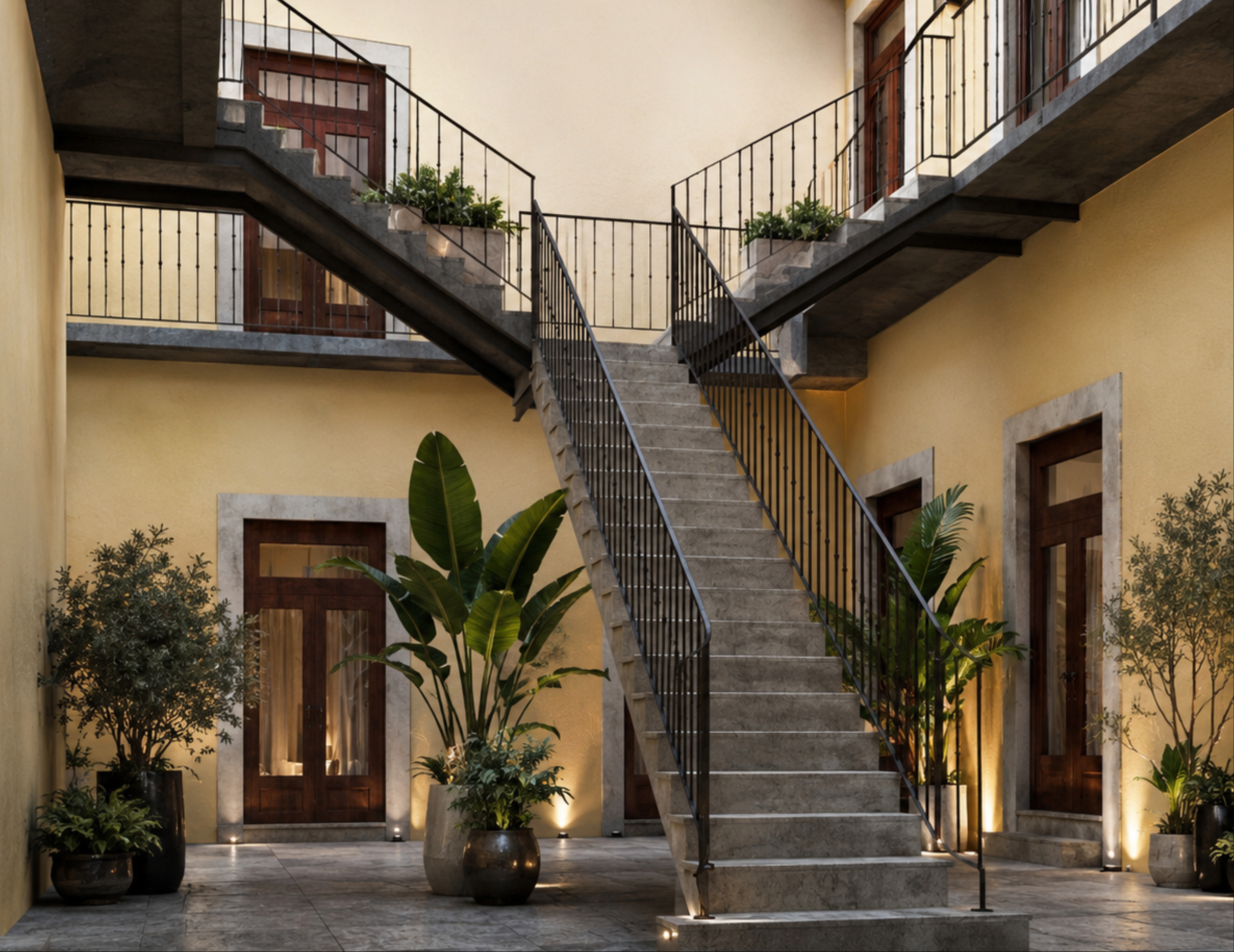 Hotel boutique en edificio patrimonial del Centro Histórico de Puebla